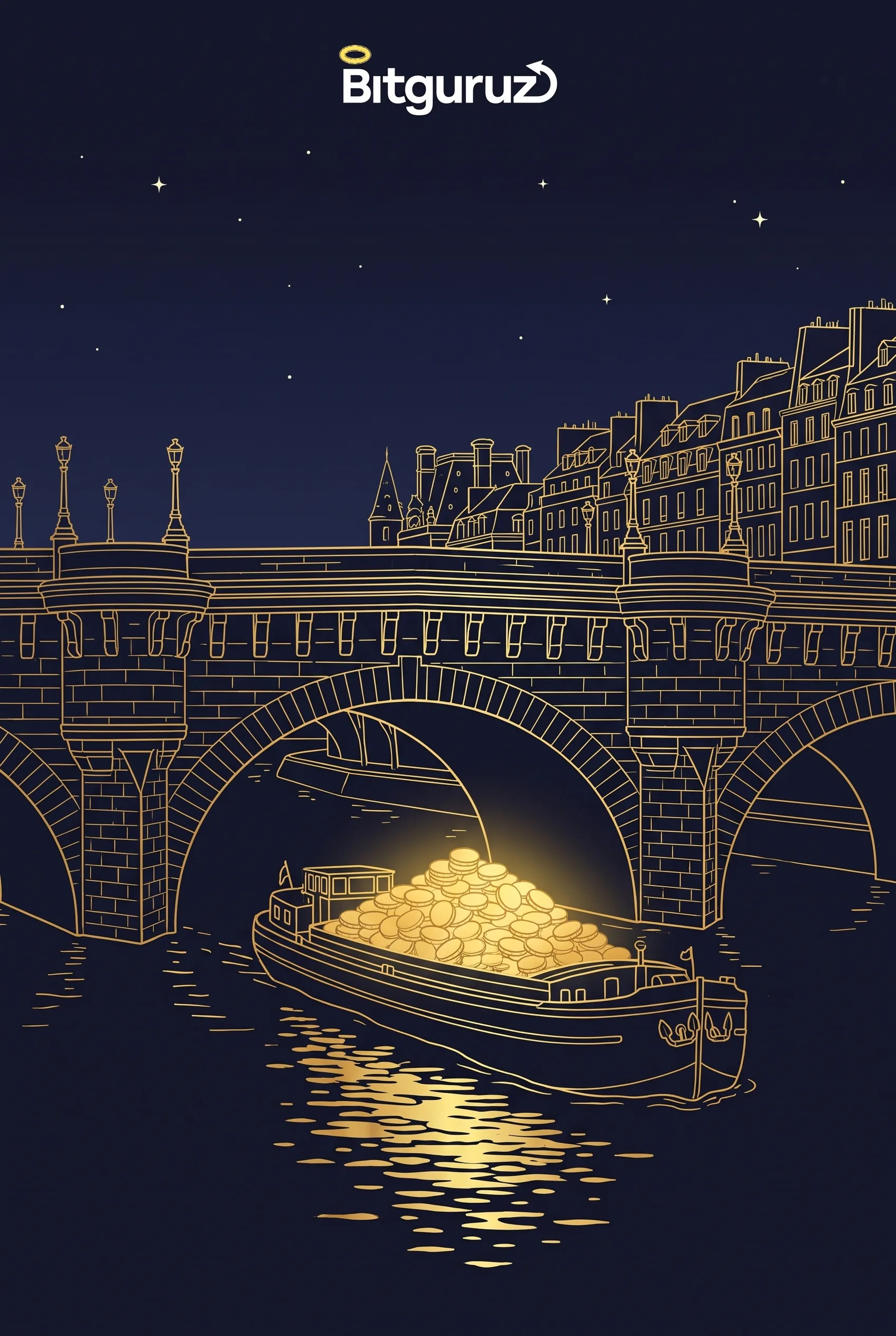 Illustration des dépôts et retraits Bitguruz à Paris